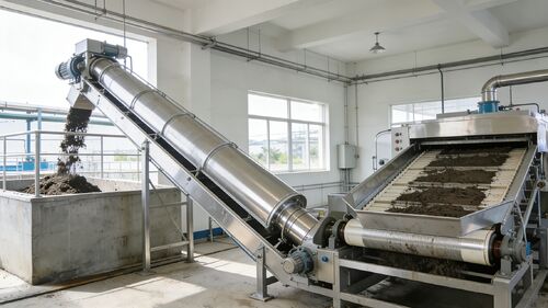 Resistência à Corrosão e Transporte Vedado: Principais Aplicações dos Transportadores de Parafuso Sem-Fim de Aço Inoxidável no Tratamento de Água Residual