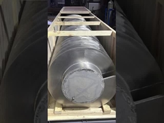 Transportador de parafuso espiral flexível sem eixo