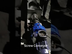 Sistema de transmissão de transporte de parafusos flexível de trincheira personalizado