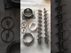 Tornos de alimentação de aço inoxidável de aço inoxidável