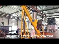 Feeder de aço inoxidável com parafuso de cimento vertical flexível