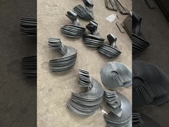 Máquina de voo seccional Máquina de lâmina espiral para transportador de parafuso sem eixo