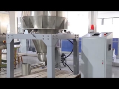 Conveyor de vácuo de alimentação volumétrico automático de parafusos duplos