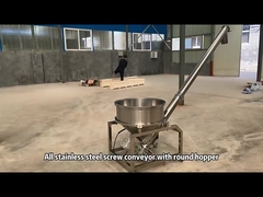 Transportador de tubos de tubulação de aço inoxidável em forma de U