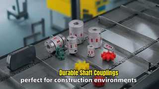 Acoplamentos de eixo estriado personalizados de alto desempenho