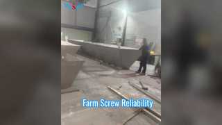 Parafuso extrusor agrícola durável longa vida