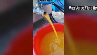 Potente espremedor hidráulico para uso comercial