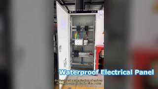 Painel elétrico de aço inoxidável durável