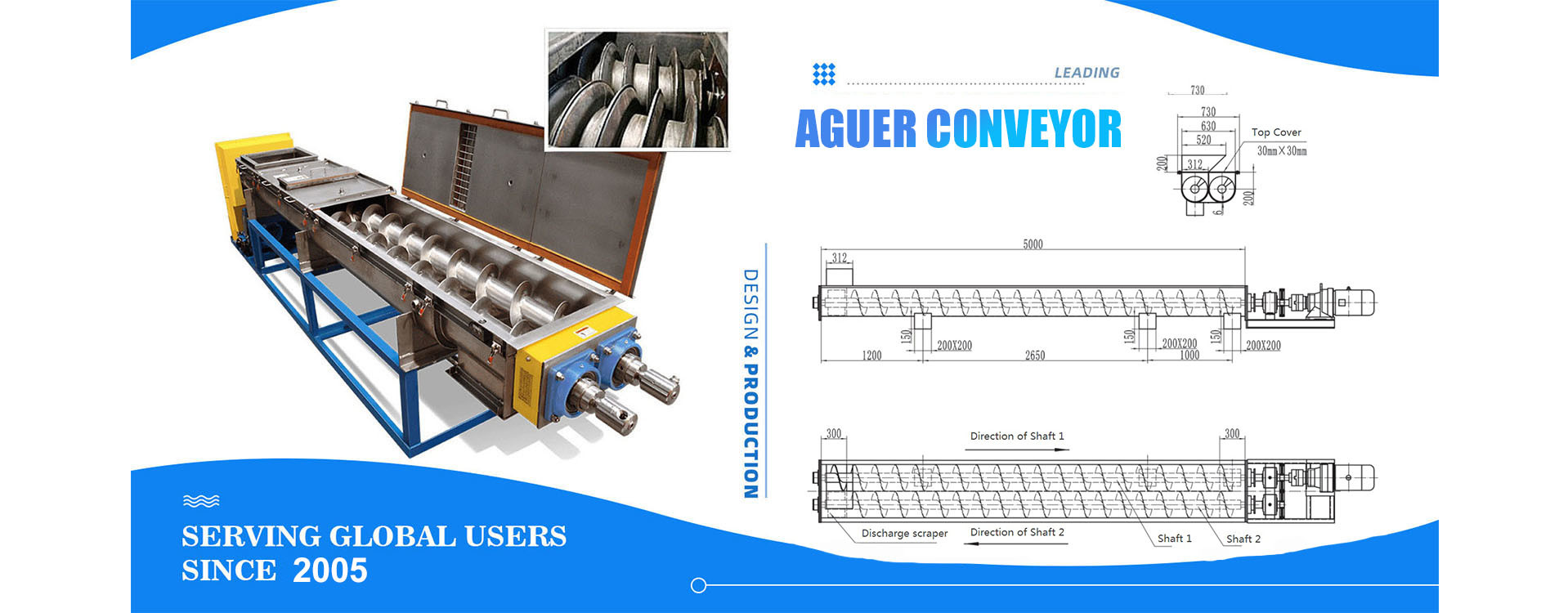 qualidade Conveyor de parafuso fábrica
