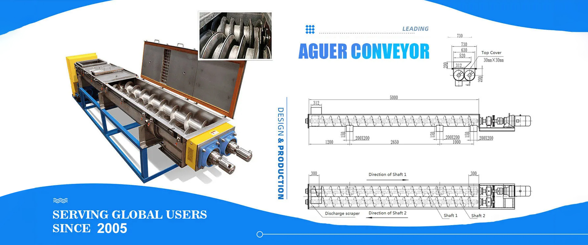 qualidade Conveyor de parafuso fábrica