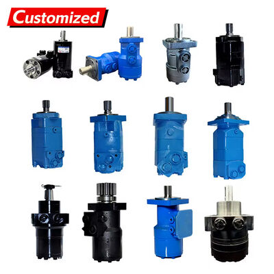 Motor hidráulico cicloidal de baixa velocidade de alto binário personalizado com vedação de alta resistência para aplicações industriais