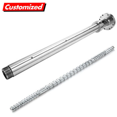 comprar Barril de parafuso de extrusão personalizado Tubo de extrusão parafuso de moldagem por injeção Fabricação em linha