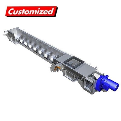 comprar Conveyor de grãos de aço inoxidável de qualidade alimentar personalizado Fabricação em linha