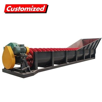 comprar Classificador de espirais minerais Lavadora de areia de parafuso Lavadora de areia de parafuso Máquina de lavar areia de espiral Máquina de lavar areia Fabricação em linha