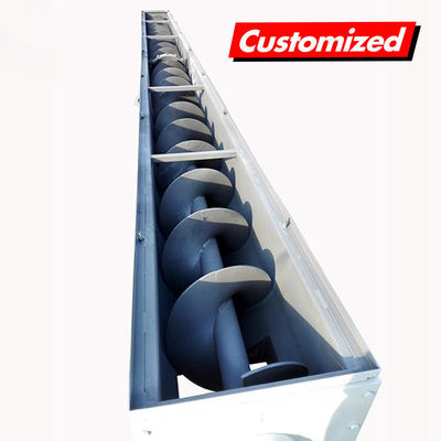 comprar Transportador espiral flexível personalizável de aço inoxidável para transporte de lama de perfuração OEM Fabricação em linha