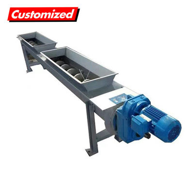 Bom preço. Transportador de parafusos flexível e resistente ao calor de aço inoxidável para manuseio de materiais a altas temperaturas on-line