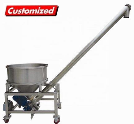comprar Transportador de parafusos de aço inoxidável com pequena coluna Fabricação em linha
