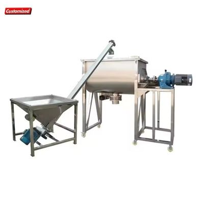 comprar Máquina de mistura de pó horizontal de 1000L Máquina de mistura de pó elétrica de alta eficiência Fabricação em linha