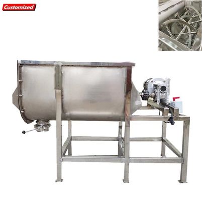 Bom preço. Máquina de mistura de pó de eixo duplo 200L para substrato de composto de cogumelos agrícolas on-line