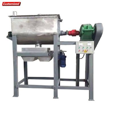 comprar Equipamento de mistura de pó de aquecimento Controle de velocidade variável Pequeno misturador de fita Fabricação em linha