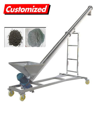 comprar Estrutura Compacta Alimentação de pó Auger Alta Velocidade Elevador de parafuso transportador Fabricação em linha