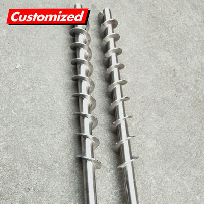 comprar Parafusos de vento horizontal de aço inoxidável de alta precisão para transportadores de parafusos flexíveis Fabricação em linha