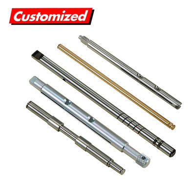 comprar Serviços de moagem CNC de aço inoxidável Serviços de corte de metal de eixo longo para gerador de energia Fabricação em linha