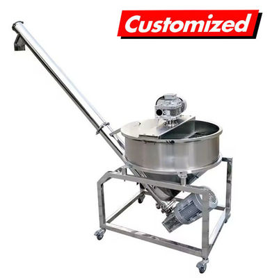 comprar US Feeder de pó de parafusos personalizados transportador elevador Feeder de parafusos para materiais Fabricação em linha