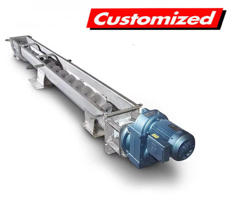 Bom preço. Transportador de torneira de aço inoxidável resistente ao calor personalizado para manuseio de materiais industriais on-line