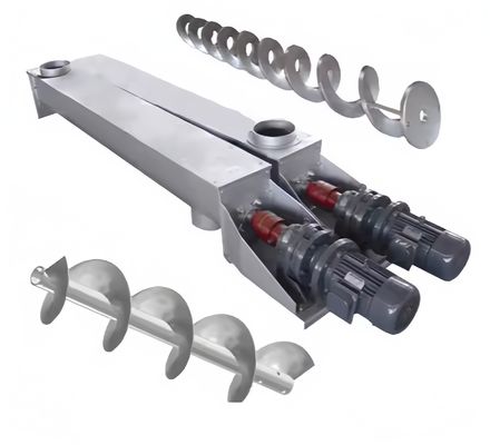 Bom preço. Máquina de separação magnética sem eixo de espiral para transporte de materiais viscosos e aglomerados on-line