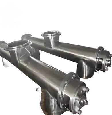 comprar Transportador de parafuso de vácuo pneumático de aço inoxidável para pó de PVC com tubo de auge Fabricação em linha