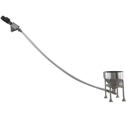 comprar Sistema de transportador de parafusos flexível de carga de grãos a granel personalizado Fabricação em linha