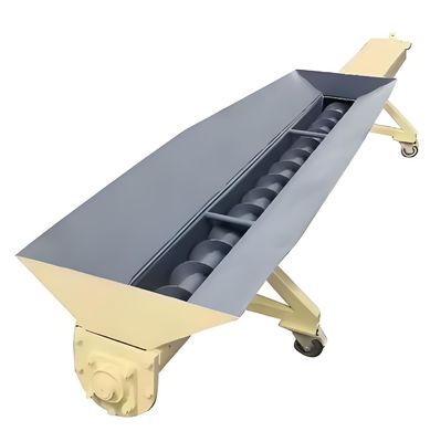 comprar Transportador de parafuso móvel com colchão para folhas de plástico trituradas Fabricação em linha