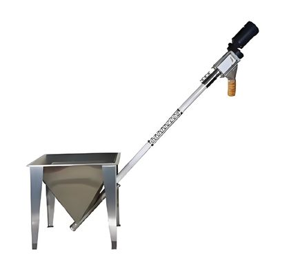 Bom preço. Transportador de parafuso flexível e resistente ao calor, com comprimento personalizável para manuseio eficiente de materiais on-line