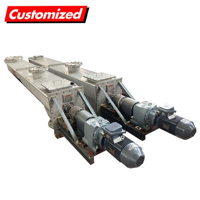 Bom preço. Transportador de ventoinha de parafuso resistente ao calor de aço inoxidável para manuseio de materiais a granel on-line