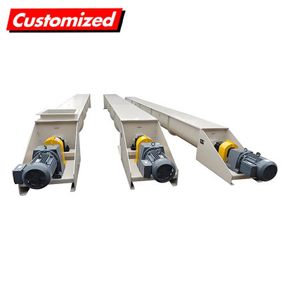 Bom preço. Transportador de ventoinha de parafuso resistente ao calor de aço inoxidável para manuseio de materiais a granel on-line
