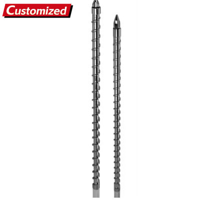 Bom preço. Parafuso e cilindro personalizados para máquina de moldagem por injeção, amplamente utilizados em setores como automotivo, médico e embalagens on-line