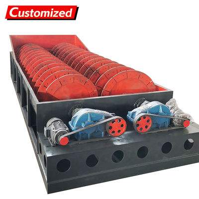 Bom preço. Industrial Double-Spiral Screw Classifier Sand Washing Machine for Fine Sand Gravel Grit Silica Washing on-line