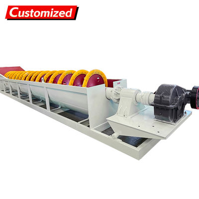 Bom preço. OEM Profissional Lavador de Areia em Espiral Equipamento de Limpeza de Areia e Cascalho Equipamento de Lavagem e Classificação de Agregados em Espiral Fornecedor de Fábrica on-line