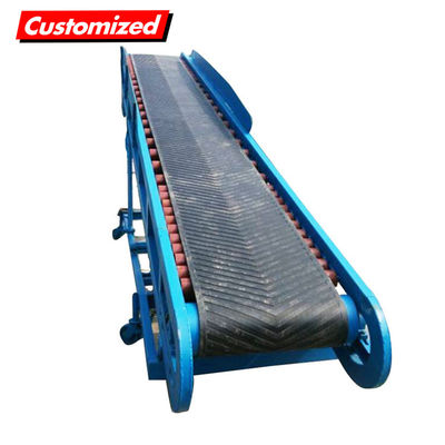 Bom preço. Cinturão transportador portátil de borracha de controlo elétrico Cinturão transportador resistente ao calor on-line