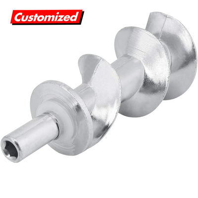 Bom preço. Parafusos de auger de aço inoxidável 316 para peças de moedor de carne de design popular personalizado OEM on-line