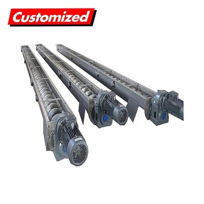 Bom preço. Industrial aço inoxidável Auger Shaftless Mall transportador de parafuso com OEM design personalizado on-line