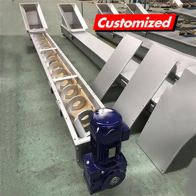 Bom preço. Customize Diâmetro em espiral de aço inoxidável tipo U transportador de parafuso para devoluções on-line