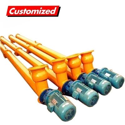Bom preço. Feeder de parafusos de cimento em pó personalizado resistente ao fogo para a indústria química on-line