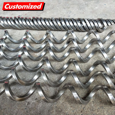 Bom preço. Lâmina espiral sem eixo personalizada de alta precisão para alimentos para ceifeira-debulhadora on-line