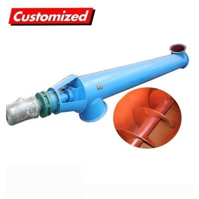Bom preço. Transportador de parafuso elétrico de aço inoxidável resistente ao calor para elevação de silo de cimento on-line