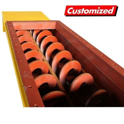 Bom preço. Aço inoxidável personalizado sem eixo parafusos horizontais Auger transportadores sistema de transportador on-line
