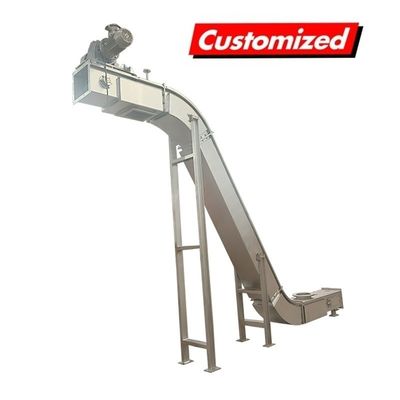 Bom preço. Conveyor para raspadores de cadeia de aço inoxidável Conveyor para raspadores úmidos personalizado on-line