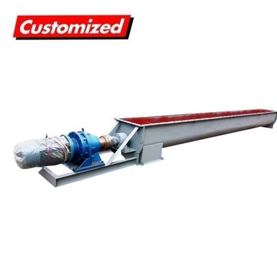 Bom preço. Equipamento de manuseio de materiais Sistema de transporte de parafusos com design de construção personalizado on-line