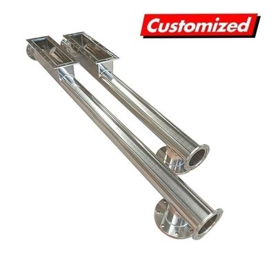 Bom preço. Transportador de parafuso de aço inoxidável de grau industrial com design personalizado resistente ao calor para usinas de cimento on-line